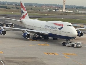 British Airways B747-400