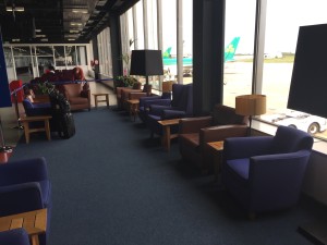 BA waiting area at Shannon