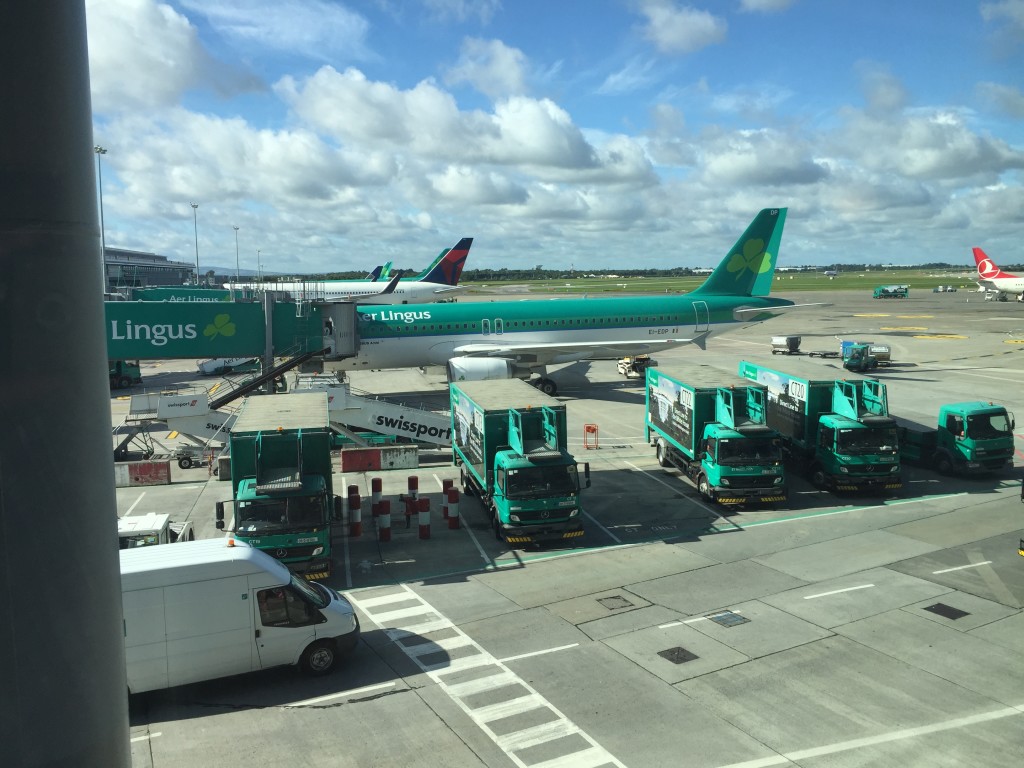 View From Aer Lingus Lounge Dublin T2