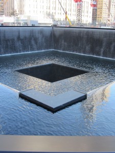 a square in the water