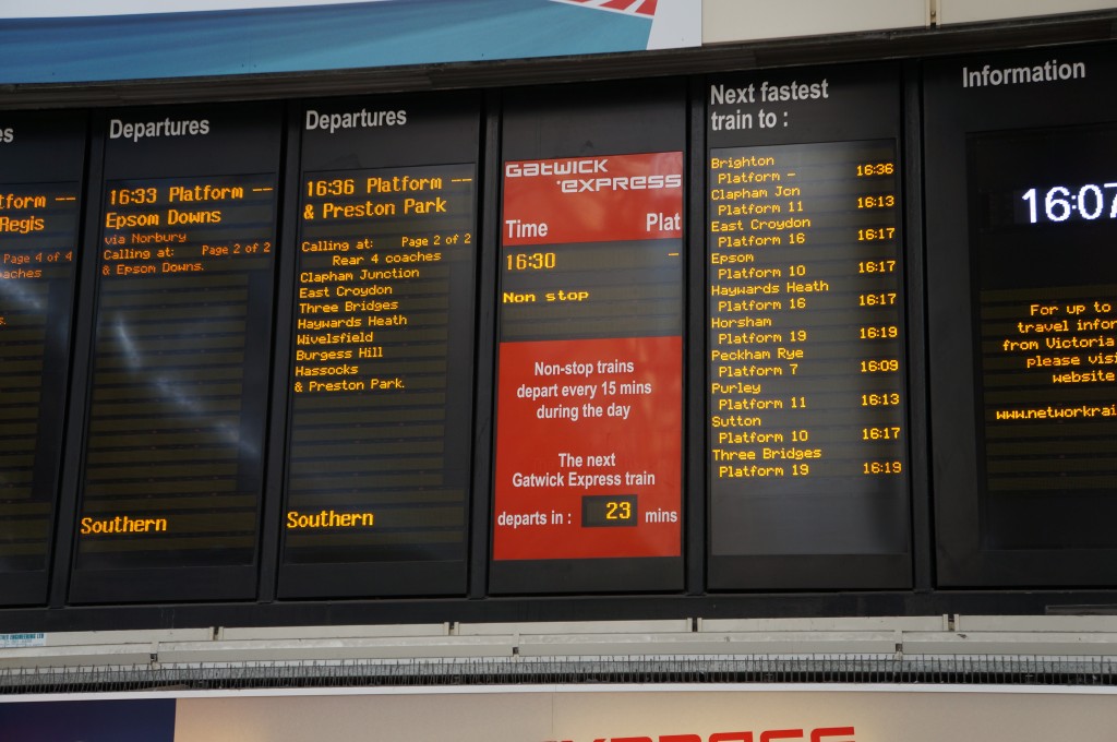 Gatwick Express Review Miles from Blighty