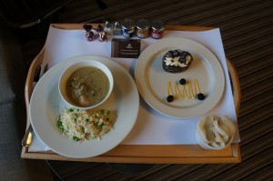 Thai Green Curry and Black Forest Cake