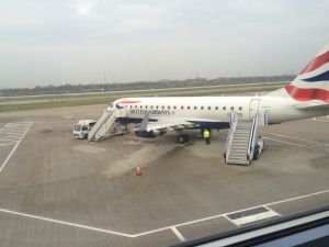 BA aircraft from London City