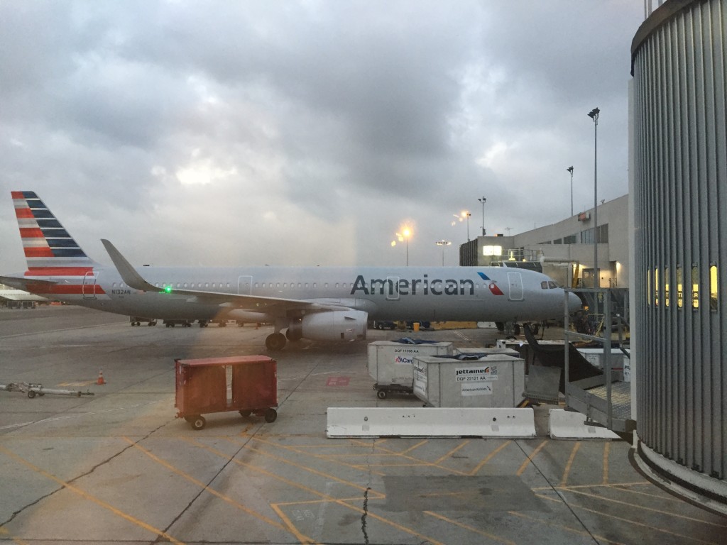 American Airlines LAX to JFK, First Class Miles from Blighty