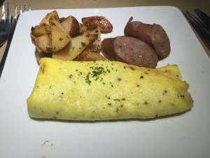 Omelette - AA LAX to JFK - First