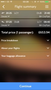 Flights prices